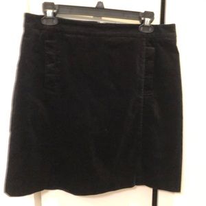 Ann Taylor Velvet stretch skirt
